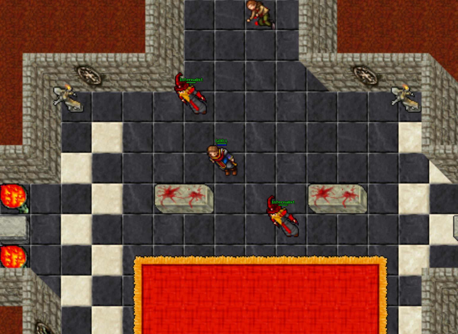 Dark Cathedral Infernalists (Crystal Wand Access, Lvl 120+)
